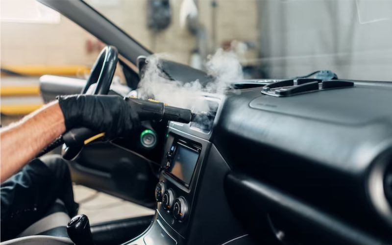 Buharlı Araç İçi Yıkama