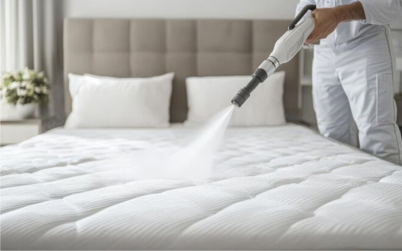 Buharlı Yatak Temizliği: Sağlıklı Uyku için Derinlemesine Temizlik