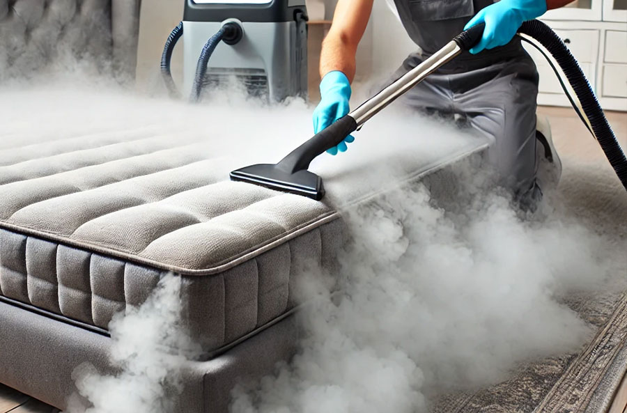 Buharlı Yatak Yıkama